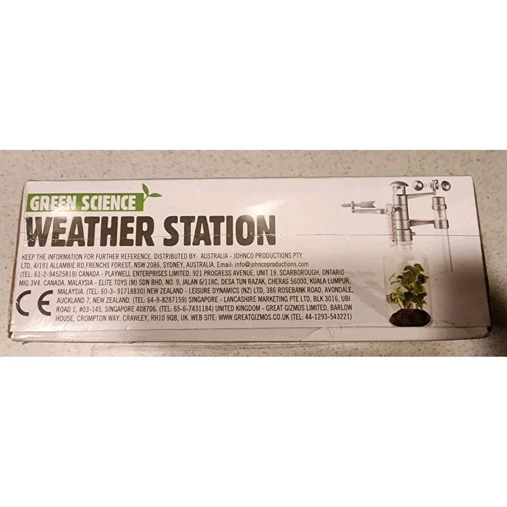 NIB 4M KIDZ LABS SCIENCE WEATHER STATION Homeschool LEARN TOY STEM FUN KIDS